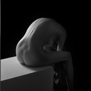 Tirage d’art « Lassistude nue » noir et blanc
